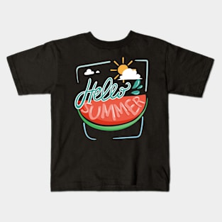 Hello summer Kids T-Shirt